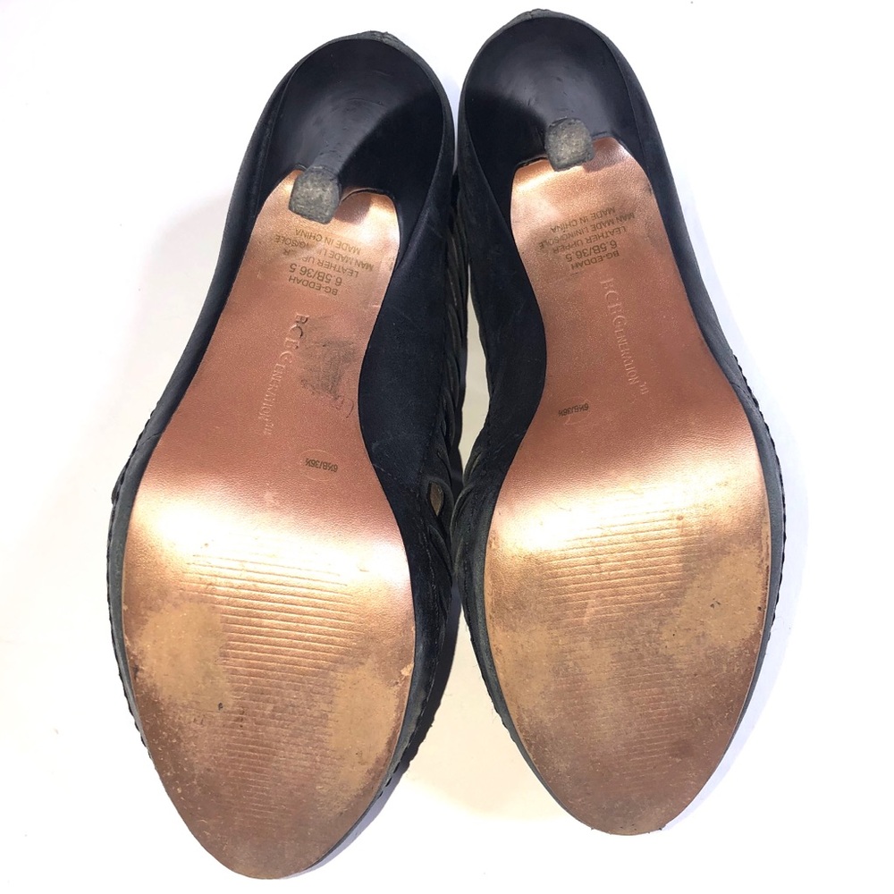 Bcbgeneration Platform Leather Booties - image 4